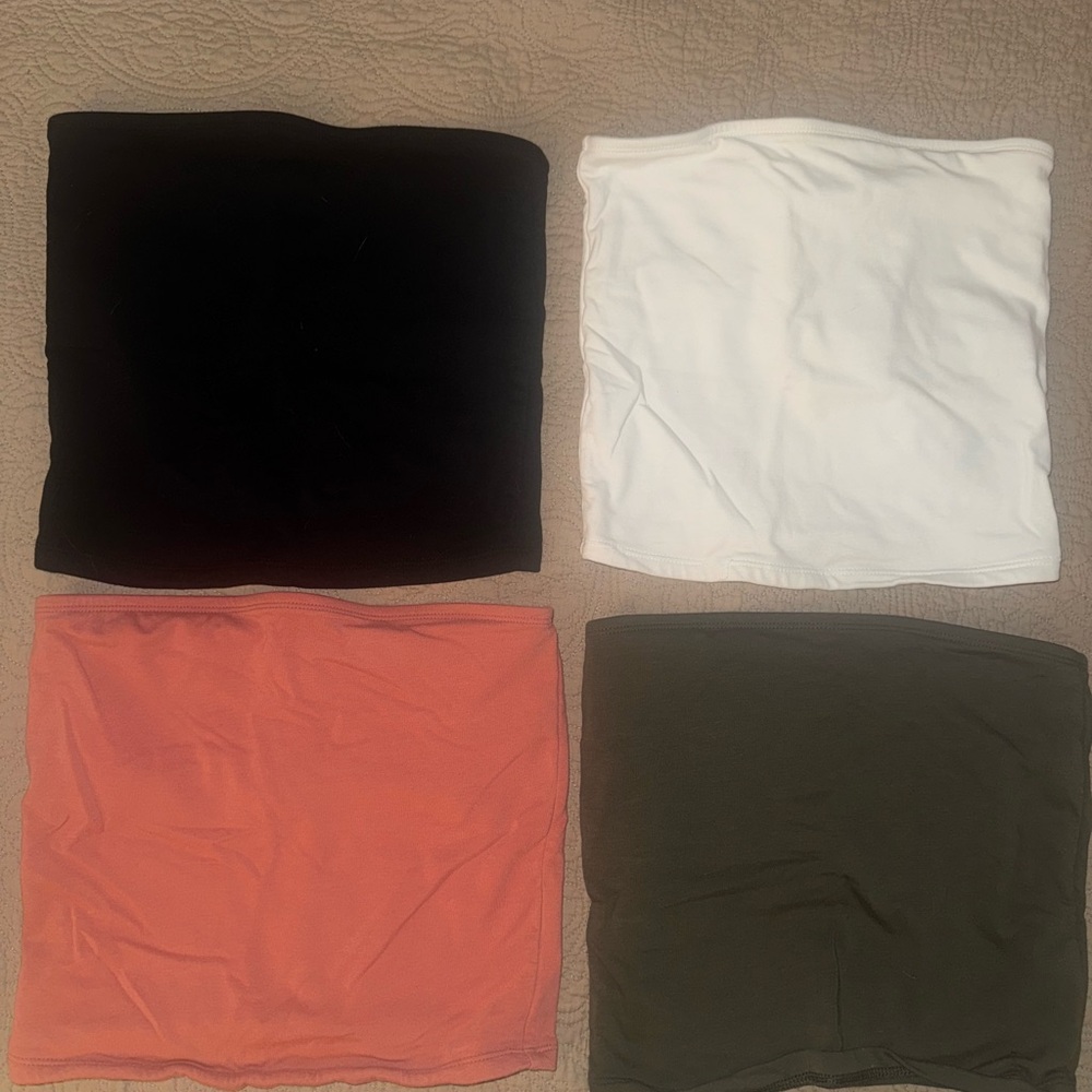 Women's Multi-Color Tube Top